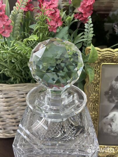 Хрустальный штоф Германия