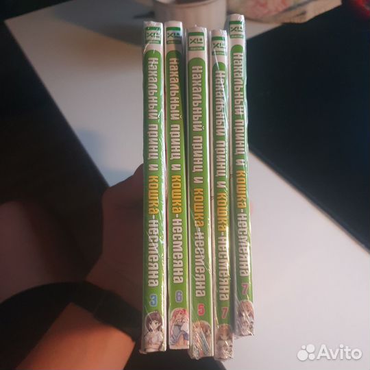 Манга Нахальный принц и кошка несмеяна