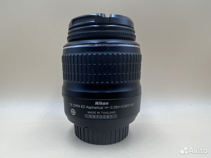 Nikon 18-55mm f/3.5-5.6g ii ed