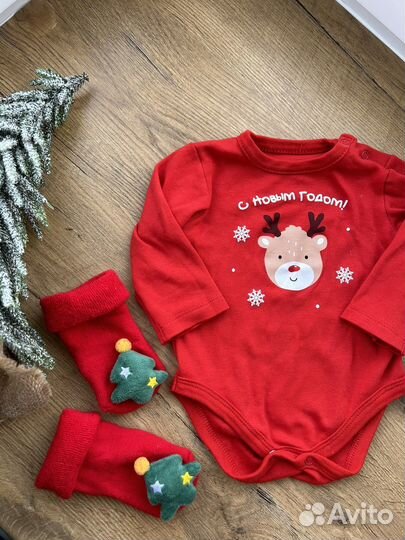 Новогодний комплект для малыша