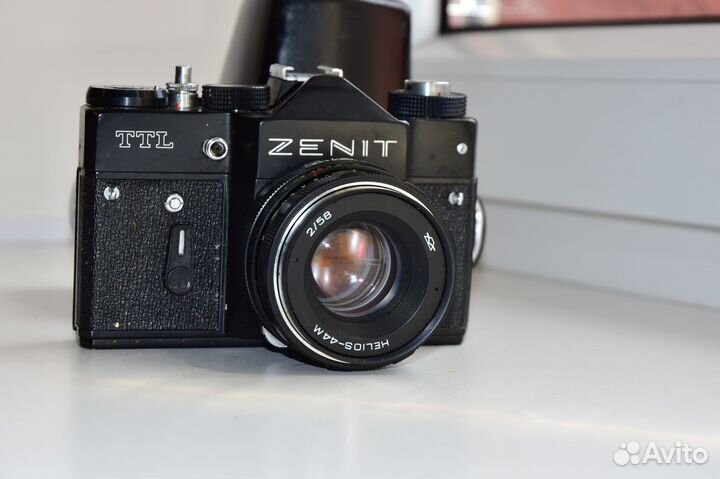 Зенит TTL Black пленочная зеркалка из СССР