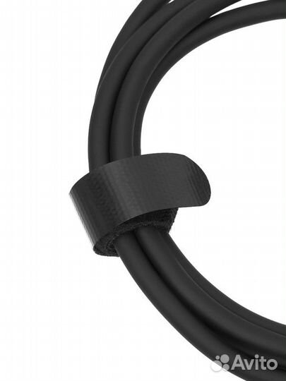 Кабель Type-C-Lightning iPhone 5S 27W 1м Чёрный