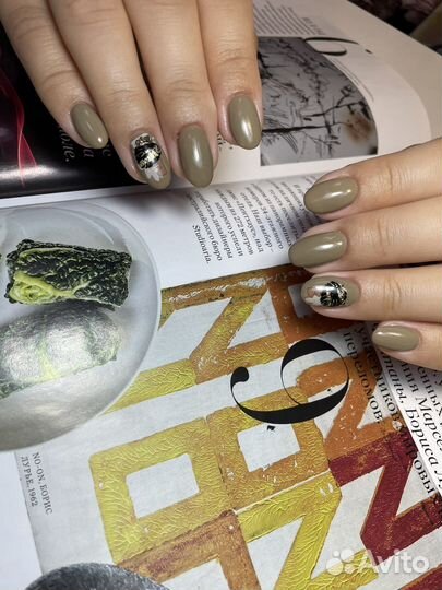 Маникюр гель лак