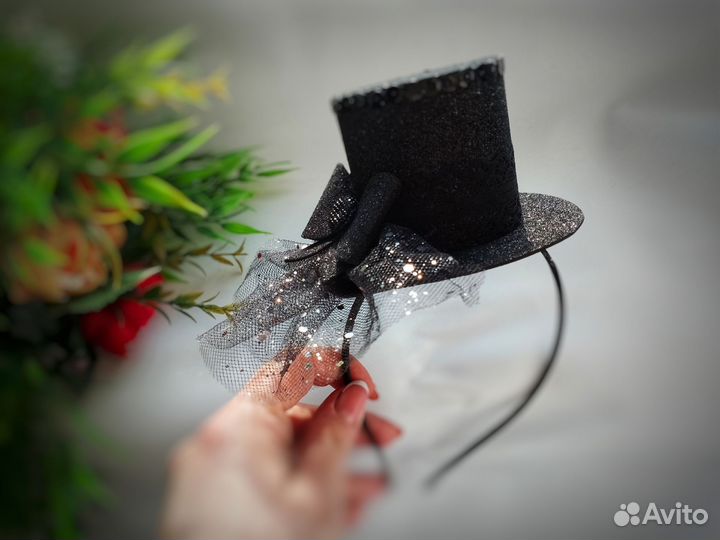 Шляпка для девочек модниц на утренник