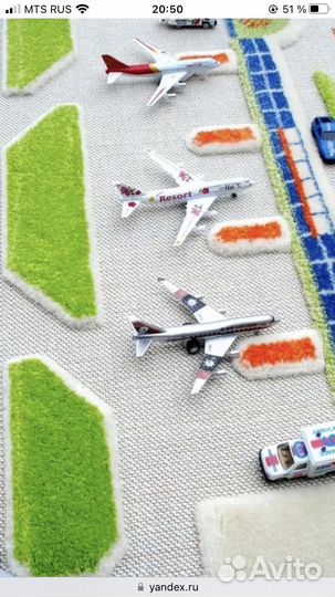 Ковер 3D IVI Мини Сити 100*150