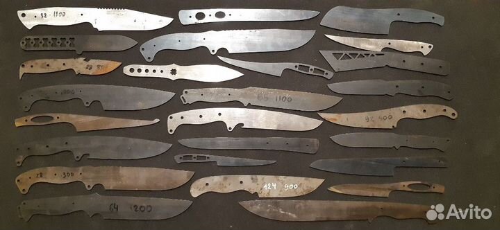 Нож заготовка