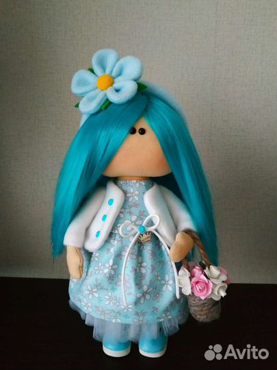 Интерьерные текстильные куколки ручной работы