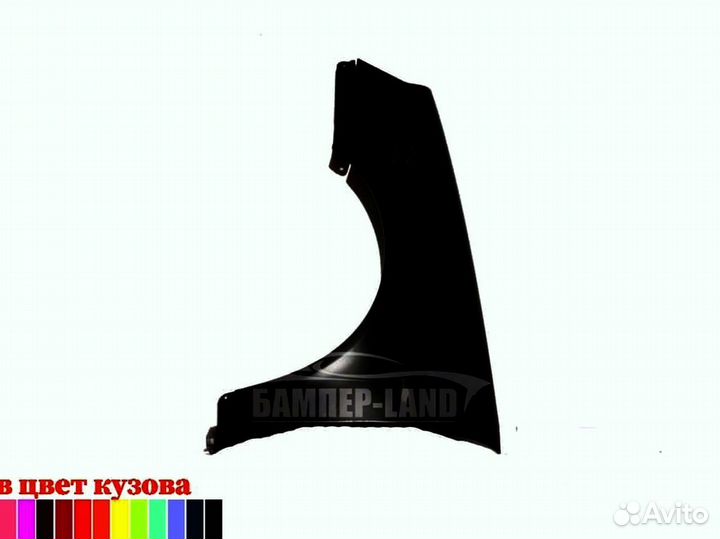 Крыло Приора 2 Новый любой цвет
