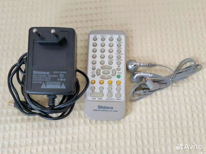 DVD видеопроигрыватель портативный Shinco