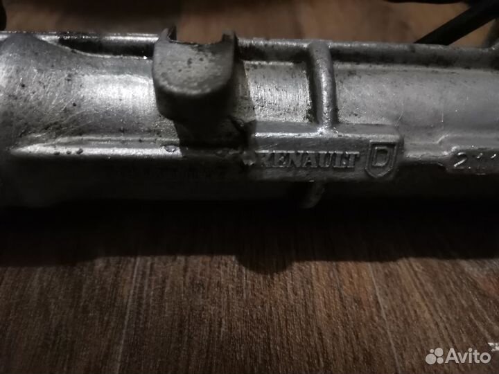 Рулевая рейка renault logan 1 с гуром