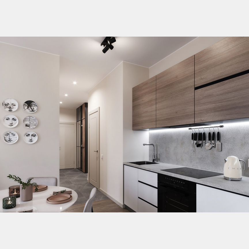 2-к. квартира, 54,6 м², 18/22 эт.