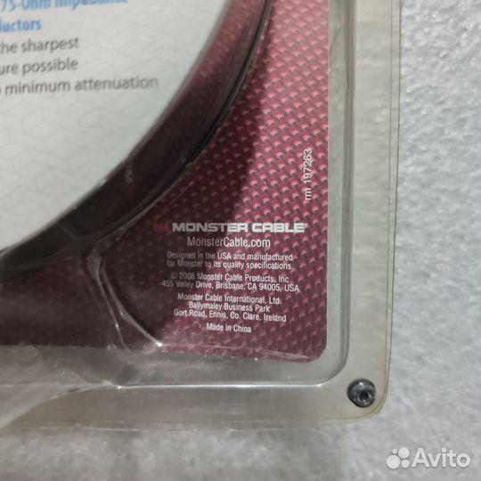 Monster Cable 350SC-2M Scart-Scart (новый)