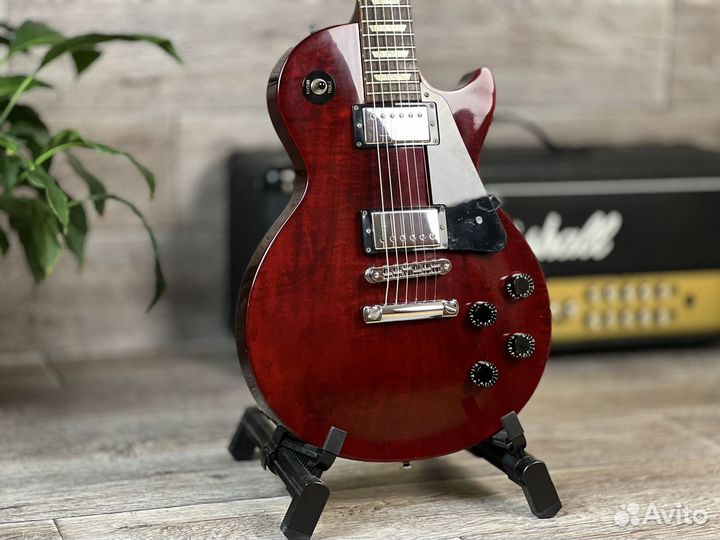 2007 Gibson Les Paul Studio Premium Plus Wine Red