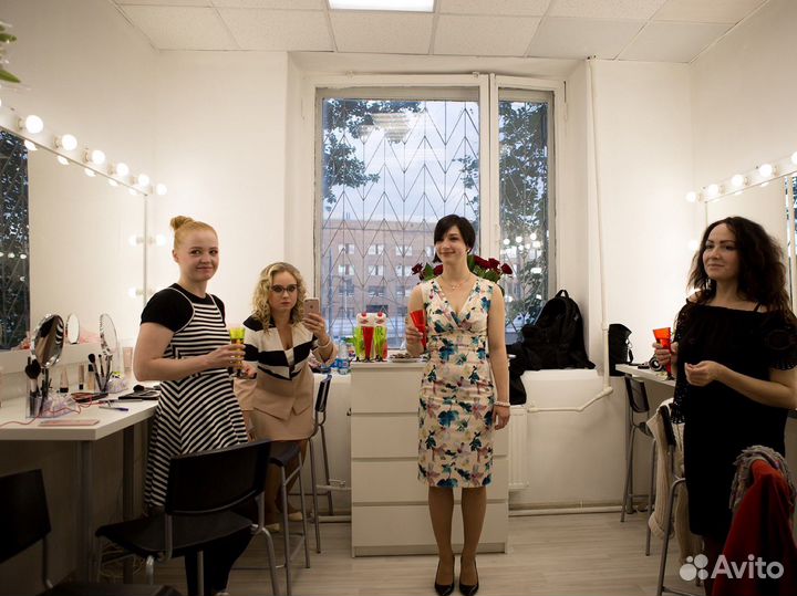 Гримерное зеркало бу