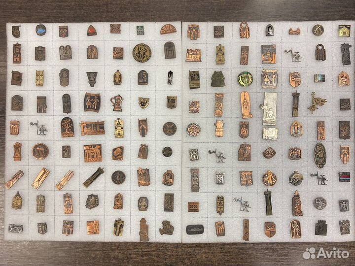 Значки СССР тяжелые (коллекция) Рига, Таллин