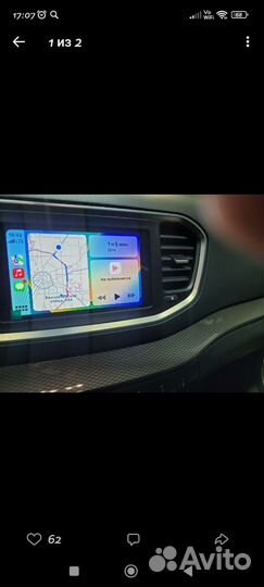 Активация Apple carplay Android auto, vesta ng