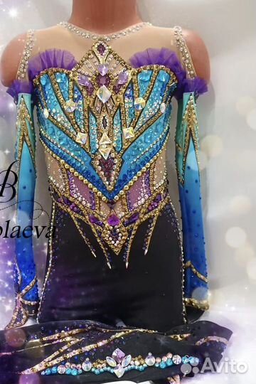 Купальник комбинезон для гимнастики