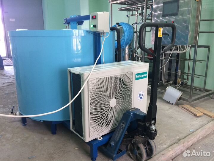 Охладитель молока открытого типа, пластиковый