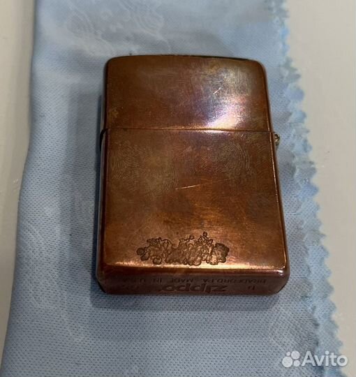 Зажигалка zippo copper 2005 б/у