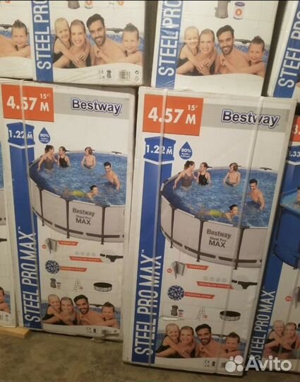 56438,Каркасный бассейн 457х122 см