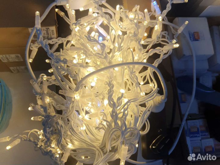 Гирлянда уличная бахрома