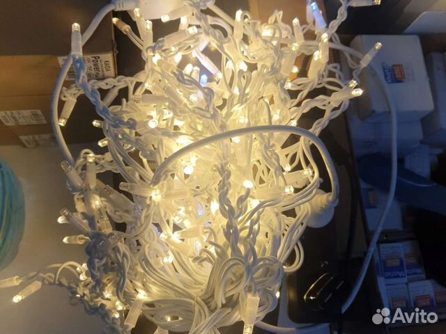 Гирлянда уличная бахрома