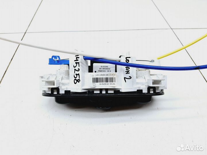 Блок управления отопителем (печкой) Renault Logan