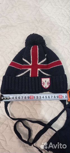 Шапка шлем для мальчика зима