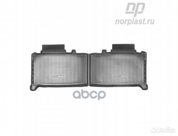 Коврики салонные для UAZ Patriot (2014) (зад) U