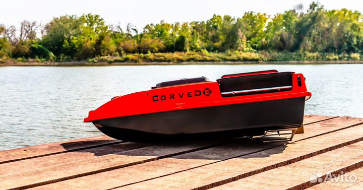 Прикормочный кораблик с GPS и мощным АКБ