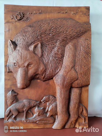 Резные картины