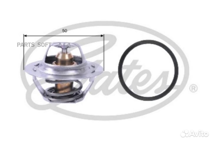 Термостат renault/lada largus gates TH23389G1