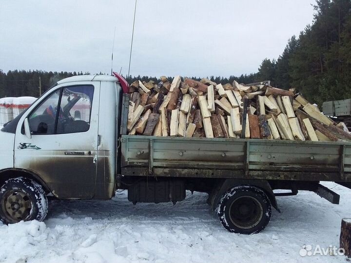 Дрова березовые насыпью покол 30 см доставка