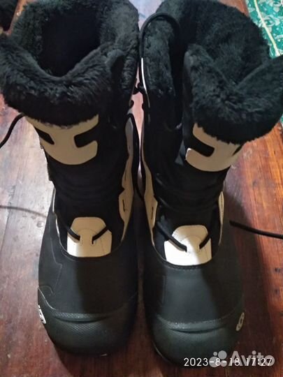 Тёплые зимнии ботинки «Salomon toundra mid WP»