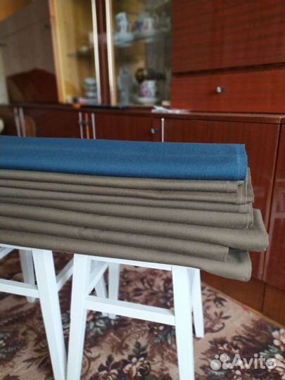 Отрез военной ткани(полушерсть)