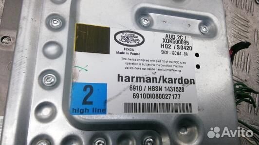 Усилитель музыки land rover range rover sport (NKR