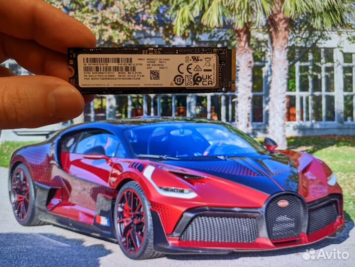 SSD Samsung PM9A1 1Tb (980 PRO OEM) + радиатор