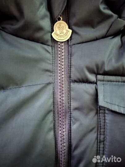 Куртка зимняя Moncler синяя (116)