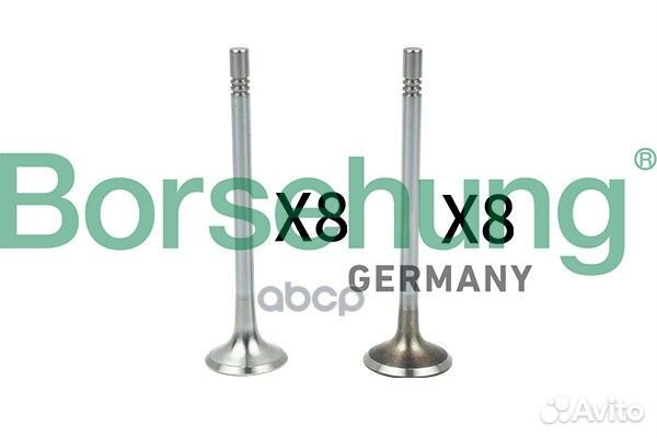 Комплект клапанов 8+8 B18629 borsehung
