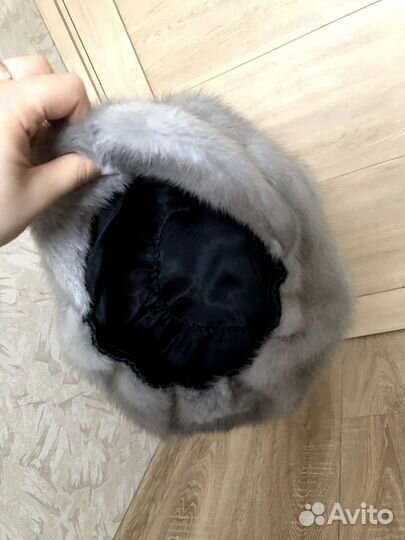 Берет женский норковый (новый)