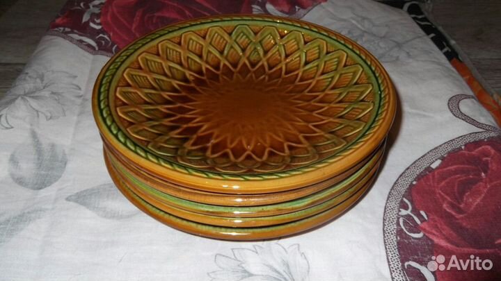 Декоративные блюда. Винтаж. зик. Конаково