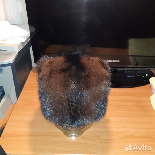 Шапка норковая женская