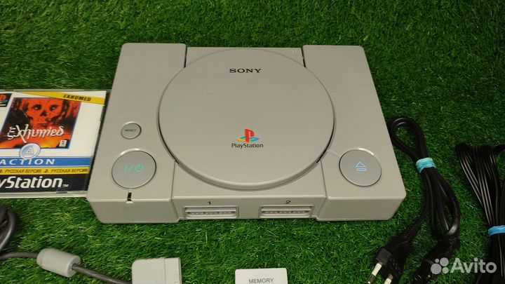 Sony Playstation 1 Fat + Комплект + Игра