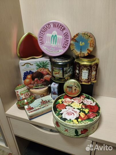 Жестяные банки времен СССР