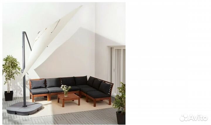 Садовый Зонт IKEA Сегларо 240x330