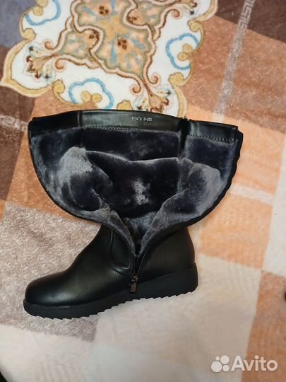 Сапоги женские зимние новые 41