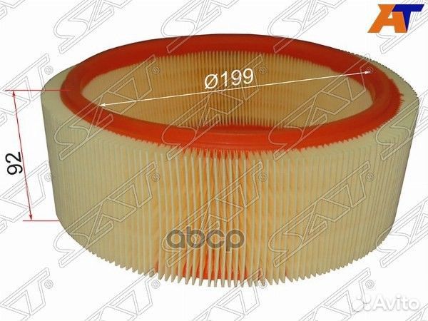 Фильтр воздушный renault logan LS# 04/KS# 07