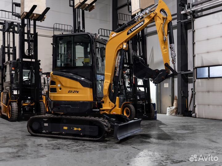 Мини-экскаватор Zauberg EX-27Y, 2024