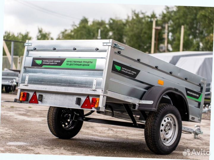 Прицеп легковой 2.2м на 1.3м Атлант усиленный