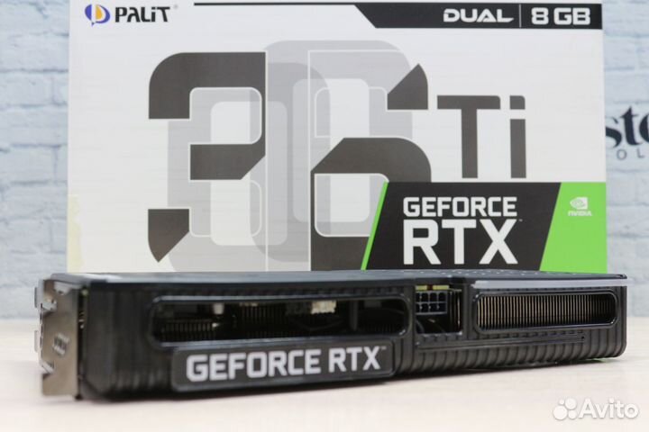 Видеокарта Palit GeForce RTX 3060 Ti Dual 8GB